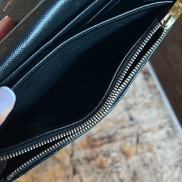 Saint Laurent Monogram Large Quilted Leather Continental Wallet - Picture 5 of 10